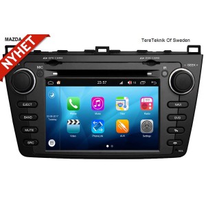 Mazda 6 Android bilstereo navigation multimedia Bluetooth 2008-2012